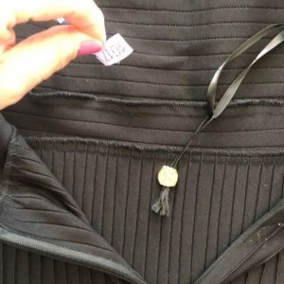 Tadashi Shoji size M black mesh party dress event work - Picture 8 of 14